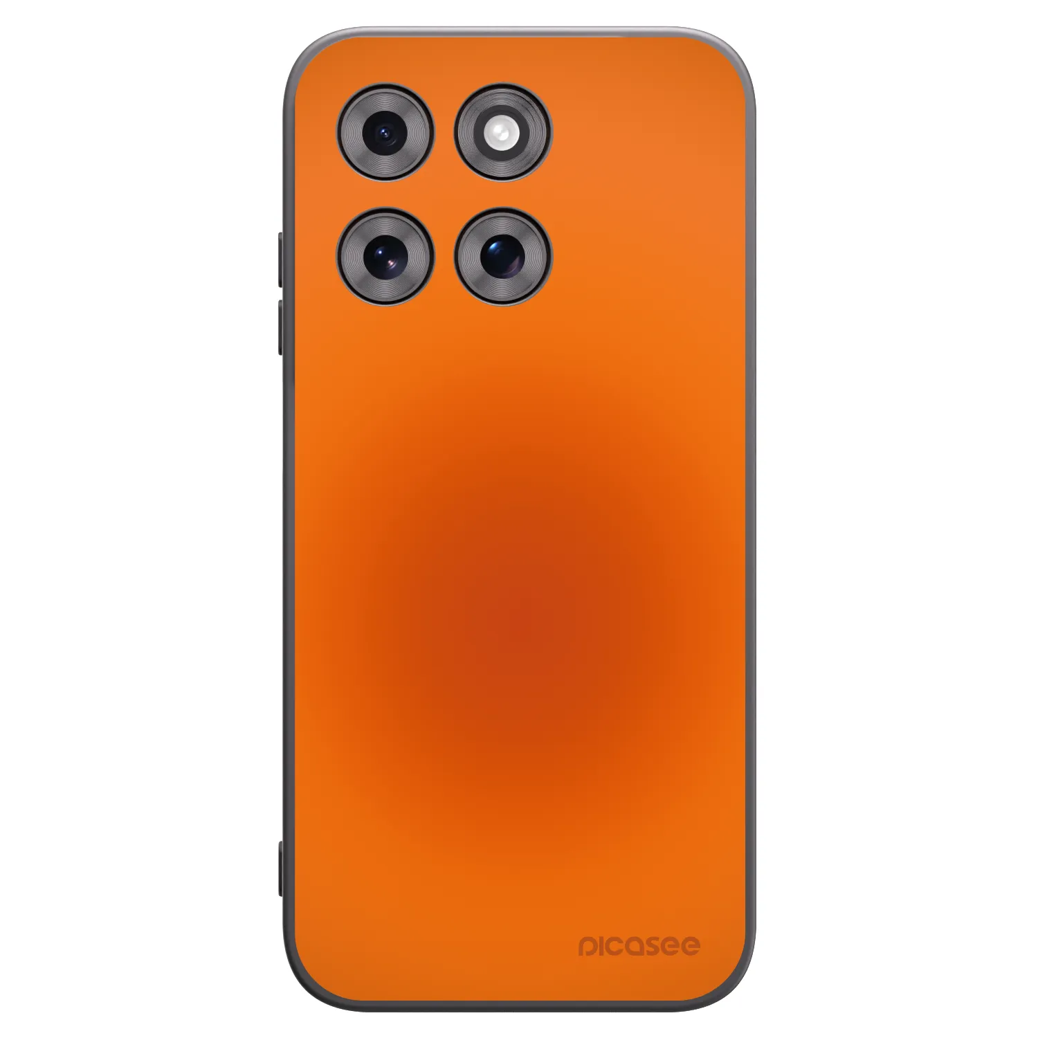 Picasee Motorola Moto G77 Hülle - Schwarzes Silikon - Heat Core