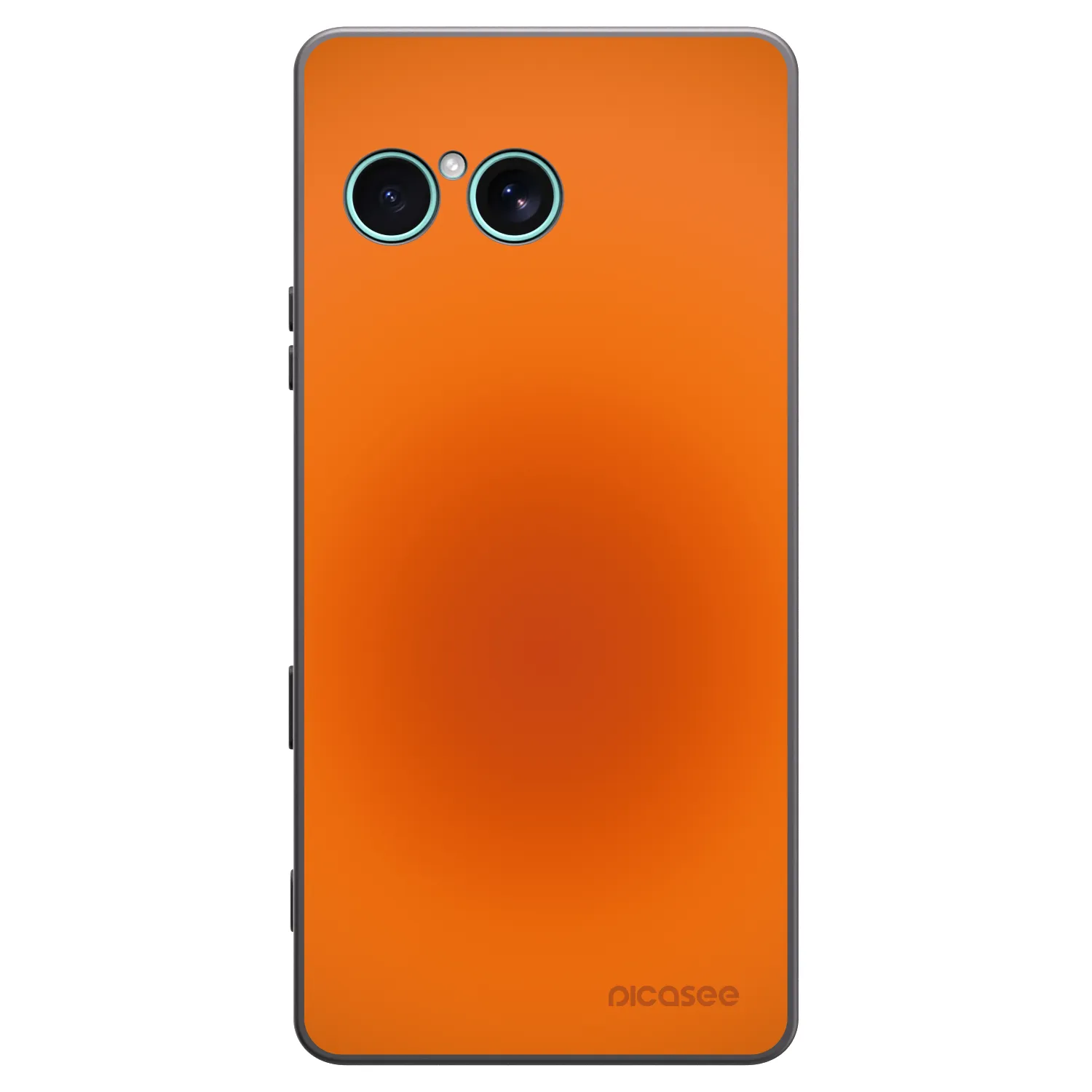 Picasee Sony Xperia 10 VII Hülle - Schwarzes Silikon - Heat Core