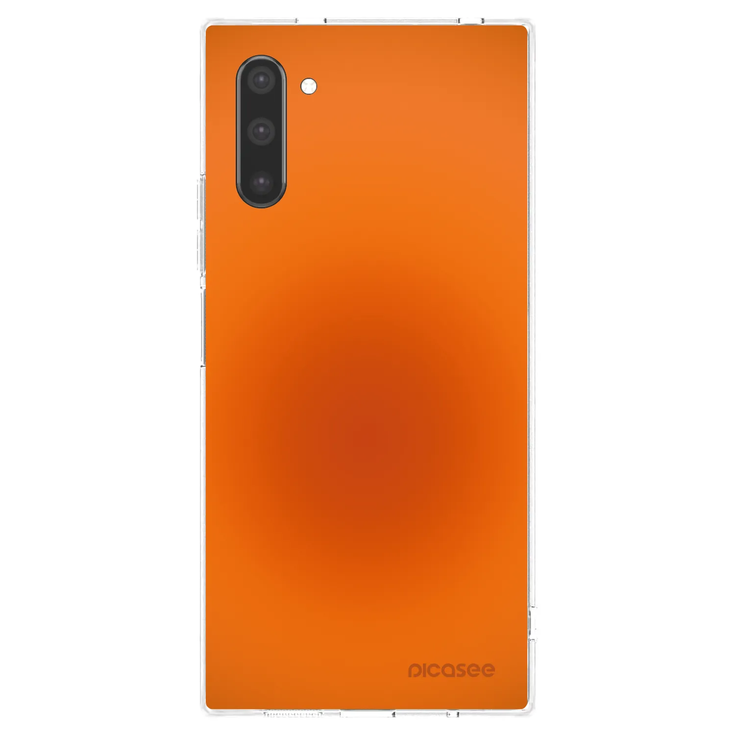 Picasee Samsung Galaxy Note 10 N970F Hülle - Transparentes Silikon - Heat Core