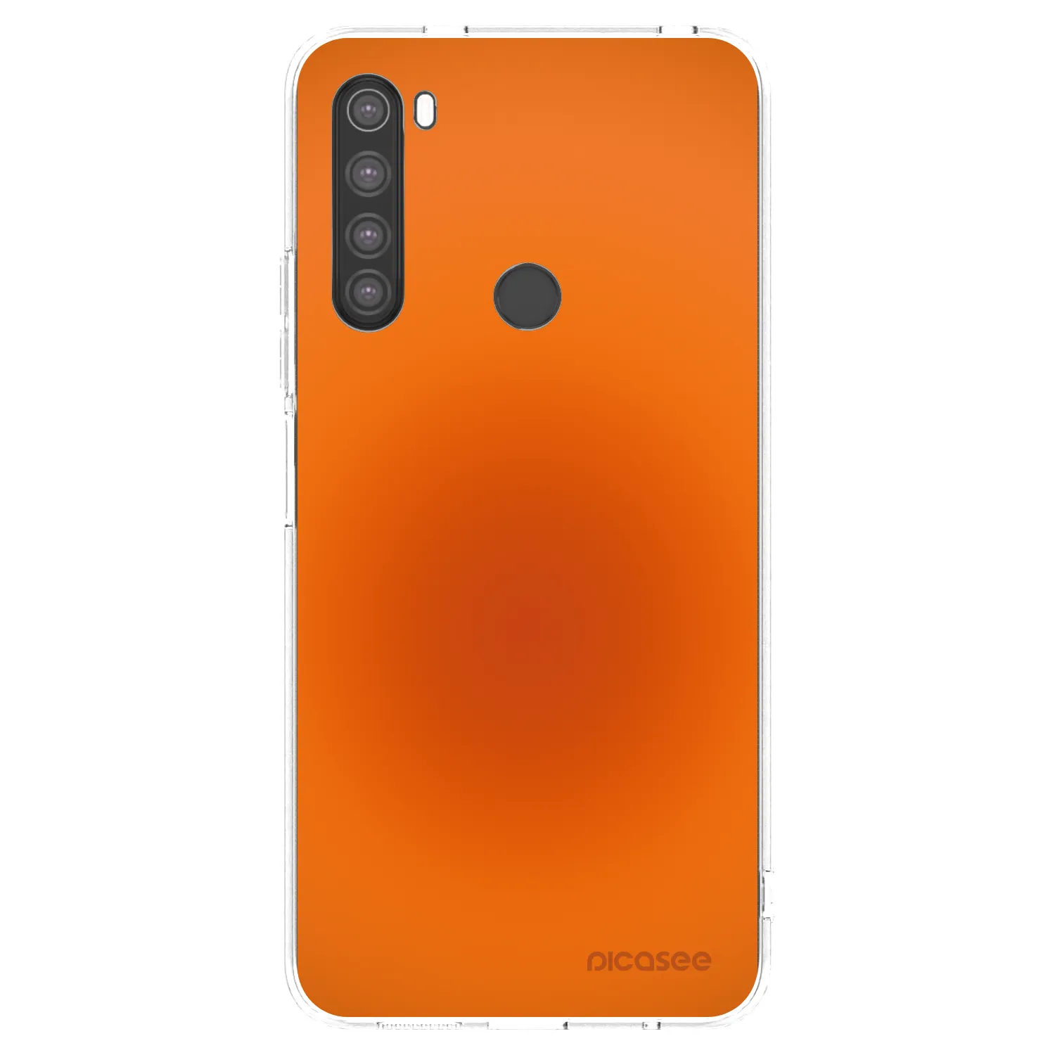 Picasee Xiaomi Redmi Note 8 Hülle - Transparentes Silikon - Heat Core