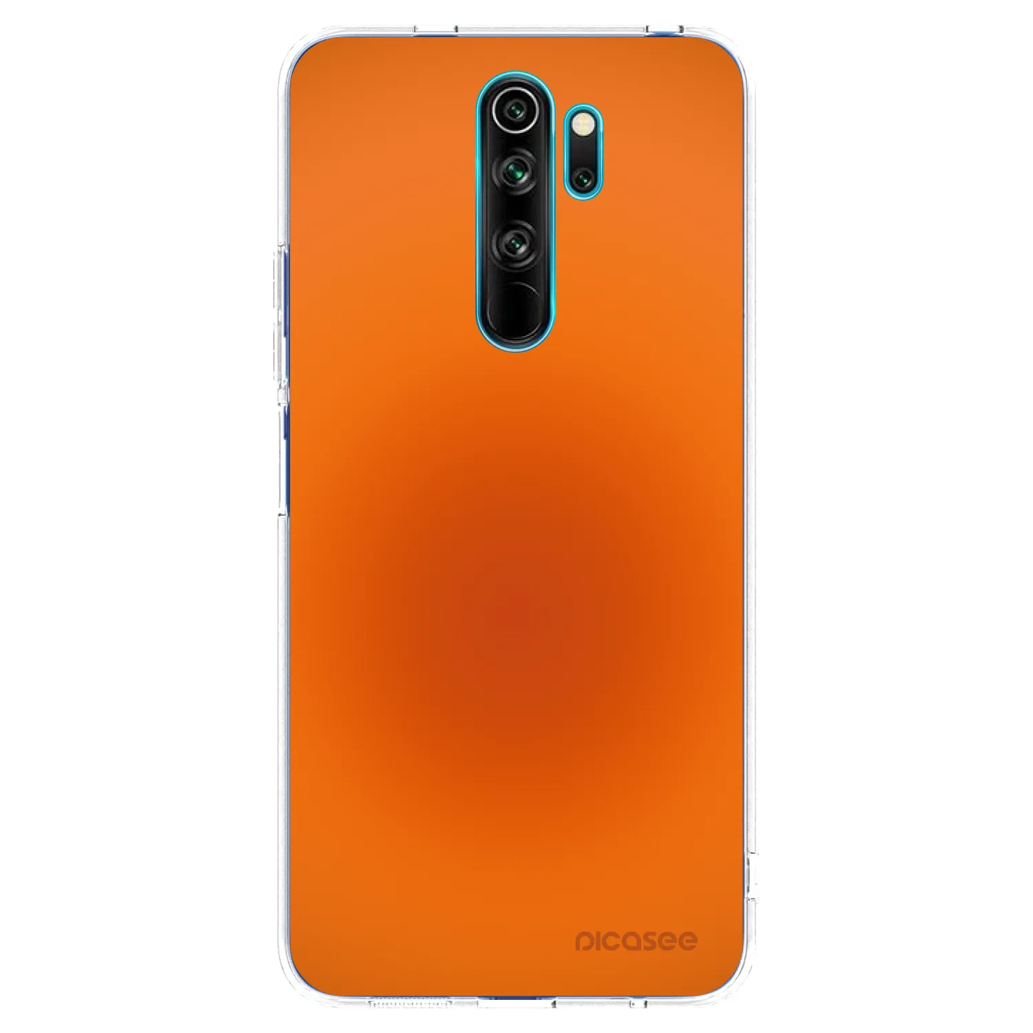 Picasee Xiaomi Redmi Note 8 Pro Hülle - Transparentes Silikon - Heat Core