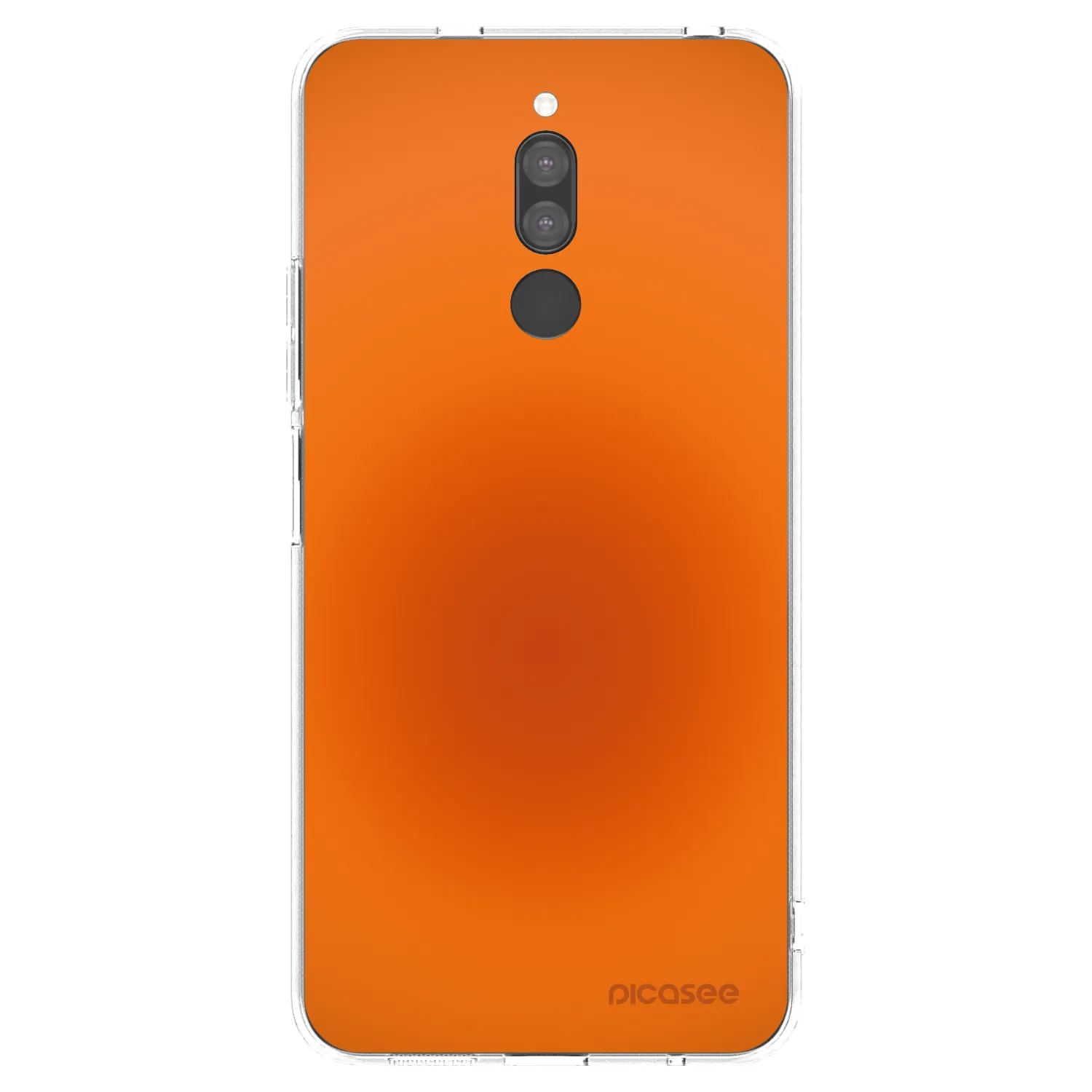 Picasee Xiaomi Redmi 8 Hülle - Transparentes Silikon - Heat Core