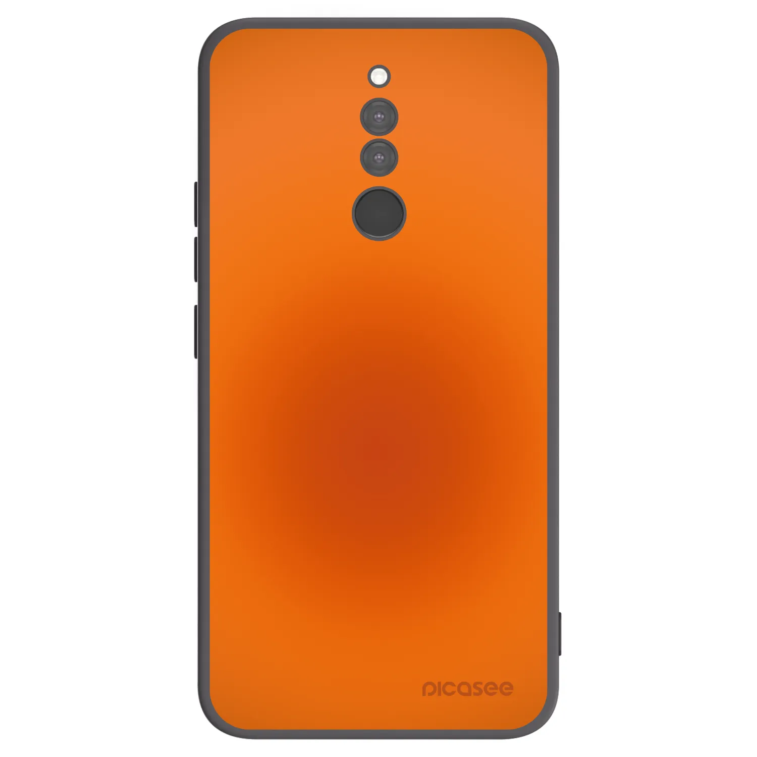 Picasee Xiaomi Redmi 8 Hülle - Schwarzes Silikon - Heat Core