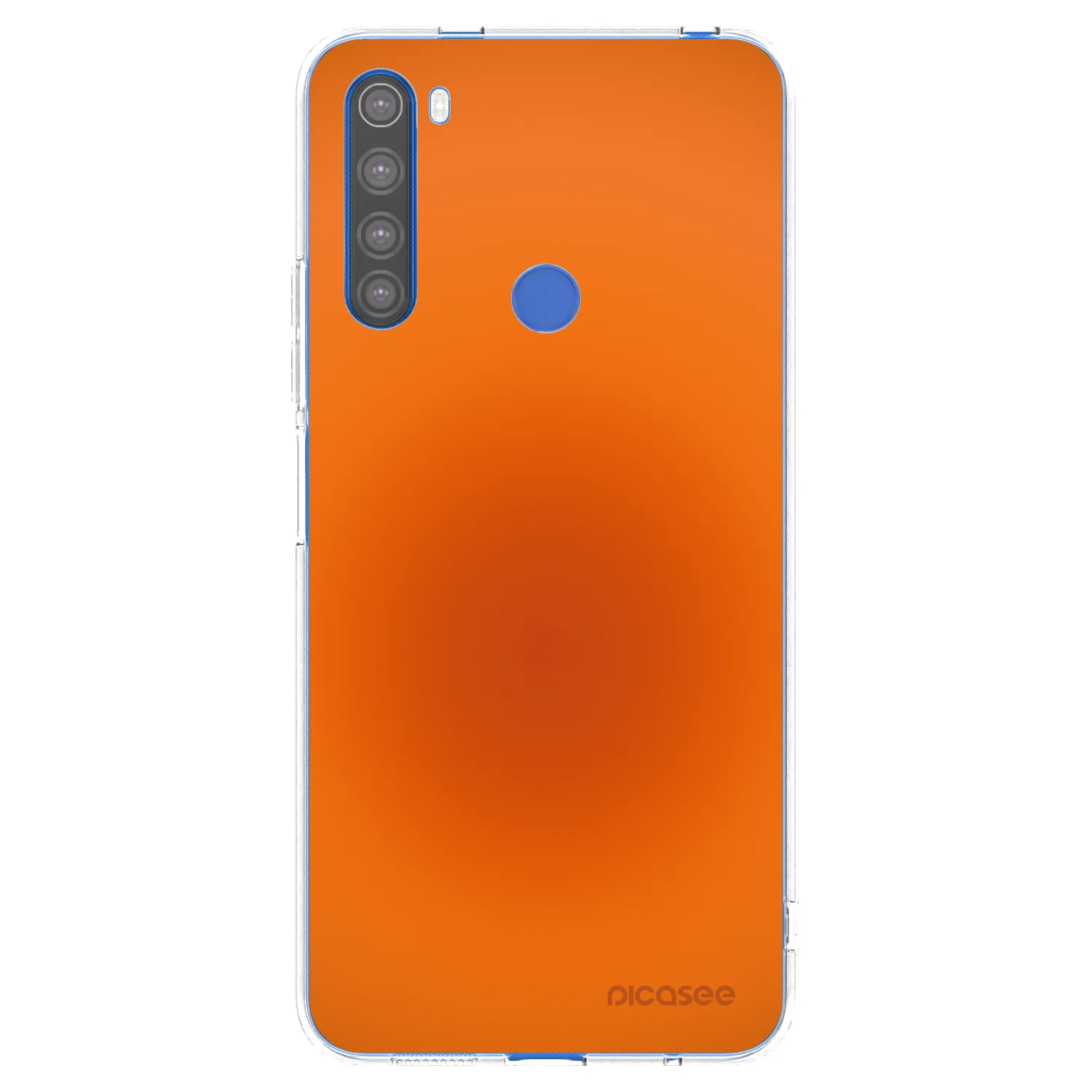 Picasee Xiaomi Redmi Note 8T Hülle - Transparentes Silikon - Heat Core