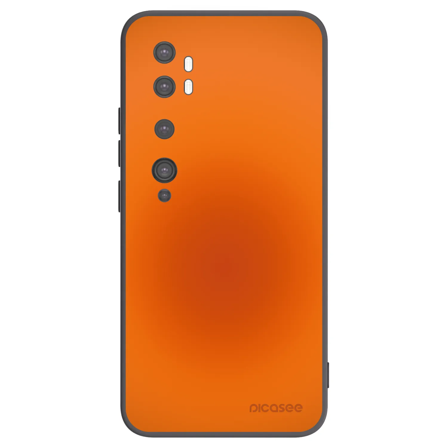 Picasee Xiaomi Mi Note 10 (Pro) Hülle - Schwarzes Silikon - Heat Core