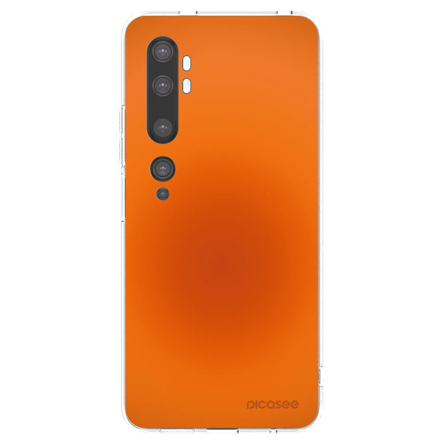 Picasee Xiaomi Mi Note 10 (Pro) Hülle - Transparentes Silikon - Heat Core