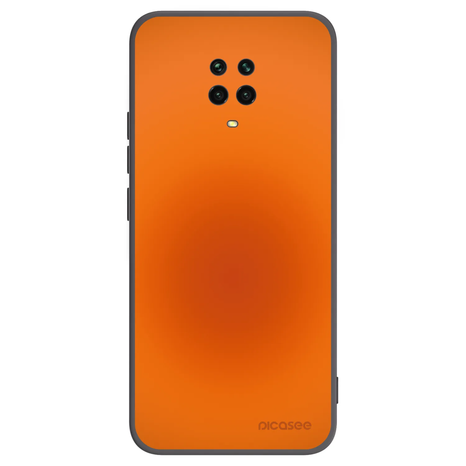 Picasee Xiaomi Redmi Note 9 Pro Hülle - Schwarzes Silikon - Heat Core