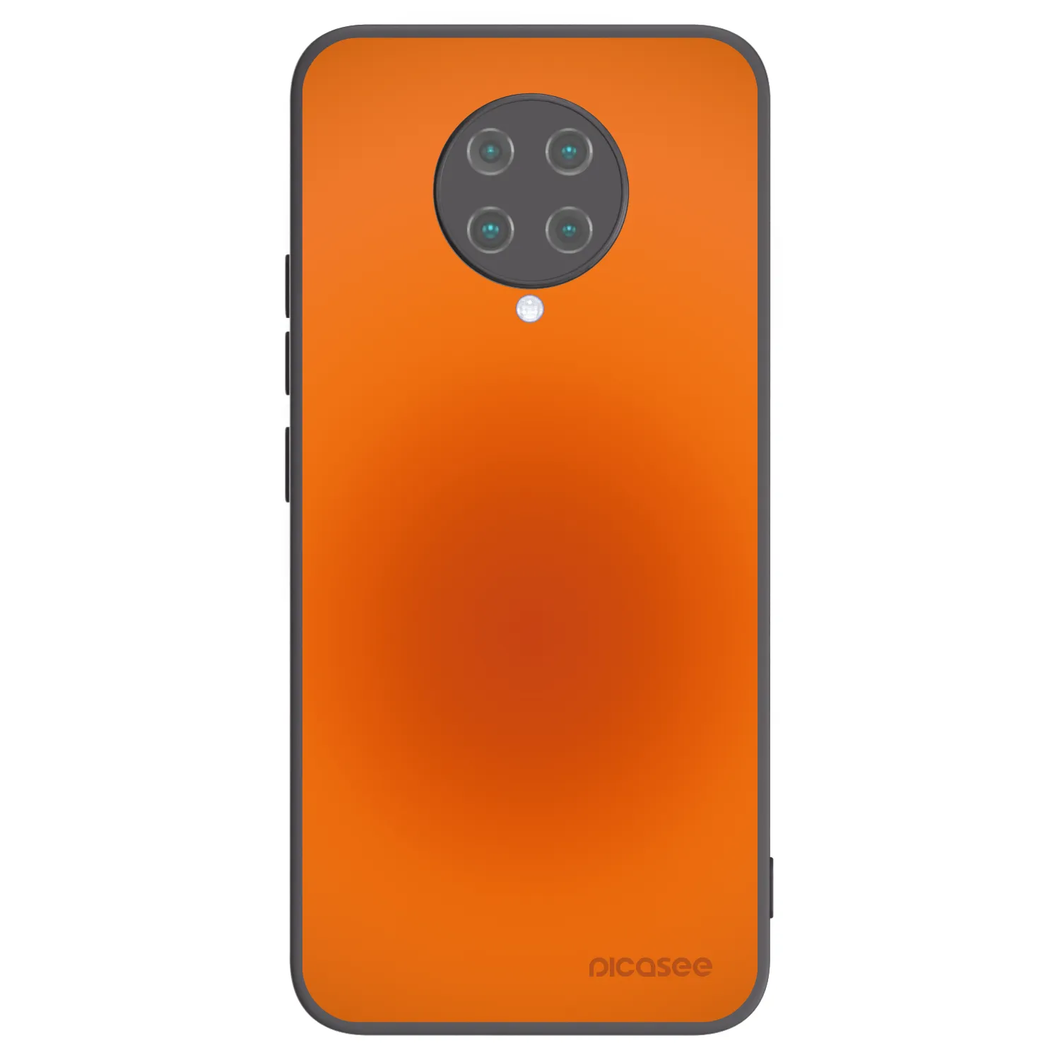 Picasee Xiaomi Poco F2 Pro Hülle - Schwarzes Silikon - Heat Core