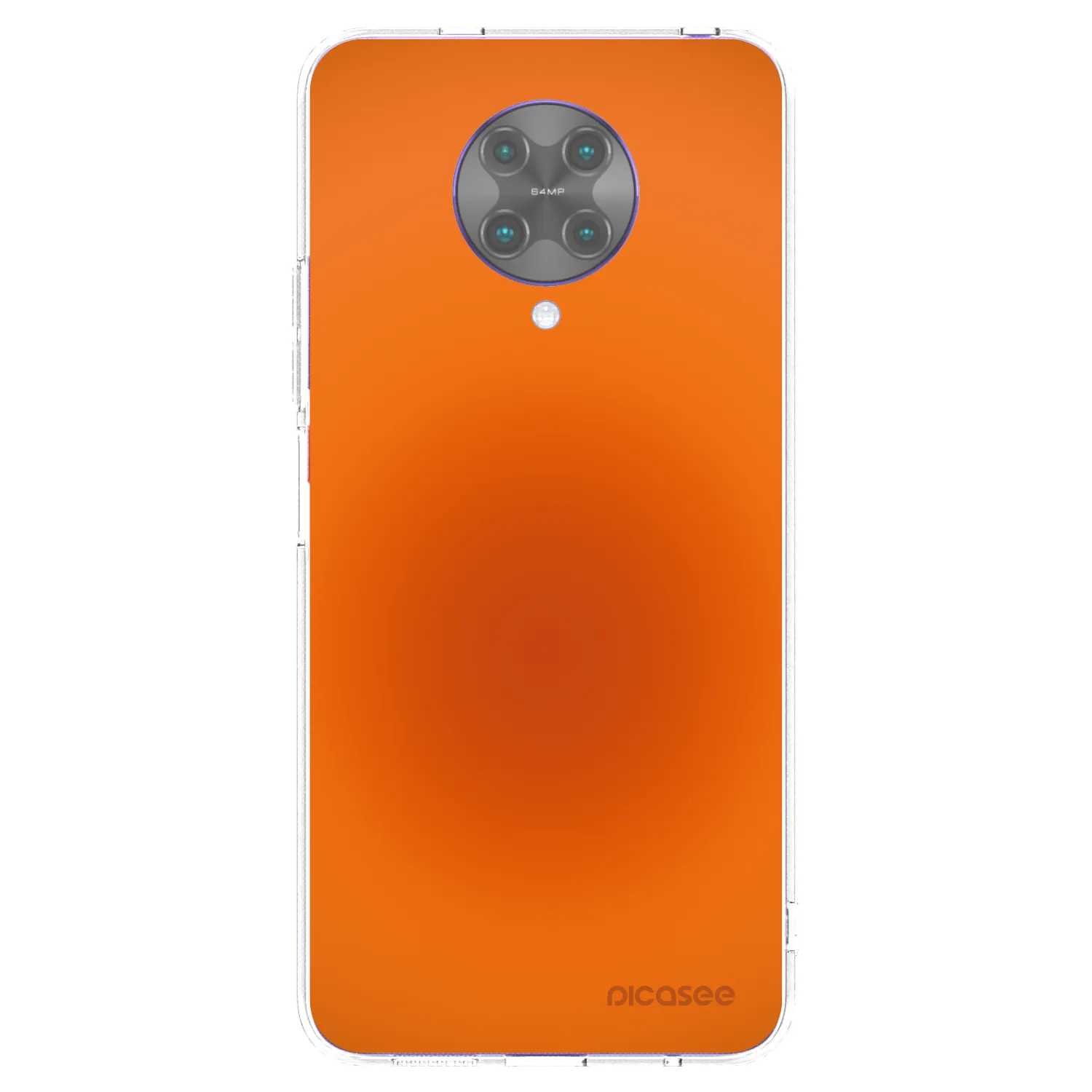 Picasee Xiaomi Poco F2 Pro Hülle - Transparentes Silikon - Heat Core