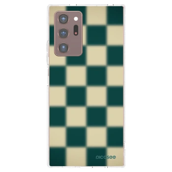 Picasee Samsung Galaxy Note 20 Ultra Hülle - Transparentes Silikon - Shadow Chess