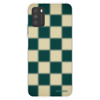 Picasee Xiaomi Poco M3 Hülle - Transparentes Silikon - Shadow Chess