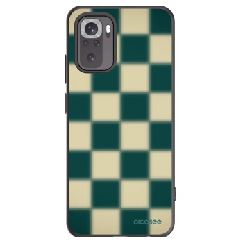 Picasee Xiaomi Redmi Note 10 Hülle - Schwarzes Silikon - Shadow Chess