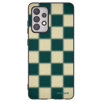Picasee Samsung Galaxy A52 5G A525F Hülle - Schwarzes Silikon - Shadow Chess