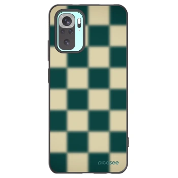 Picasee Xiaomi Redmi Note 10 Pro Hülle - Schwarzes Silikon - Shadow Chess