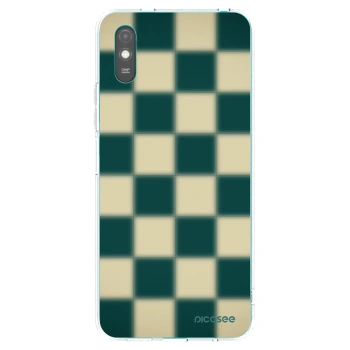 Picasee Xiaomi Redmi 9AT Hülle - Transparentes Silikon - Shadow Chess