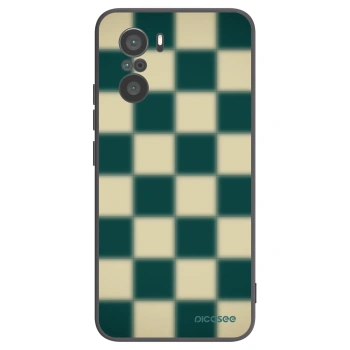 Picasee Xiaomi Poco F3 Hülle - Schwarzes Silikon - Shadow Chess