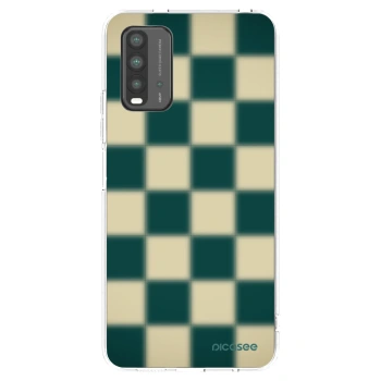 Picasee Xiaomi Redmi 9T Hülle - Transparentes Silikon - Shadow Chess