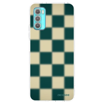 Picasee Motorola Moto G60 Hülle - Transparentes Silikon - Shadow Chess