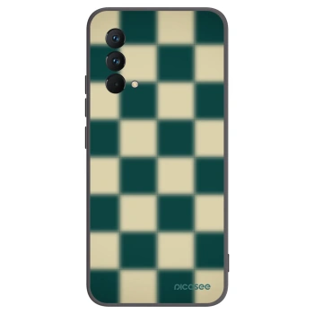 Picasee Realme GT Master Edition 5G Hülle - Schwarzes Silikon - Shadow Chess