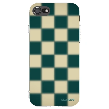 Picasee Apple iPhone SE 2022 Hülle - Transparentes Silikon - Shadow Chess