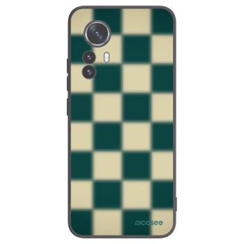 Picasee Xiaomi 12 Pro Hülle - Schwarzes Silikon - Shadow Chess