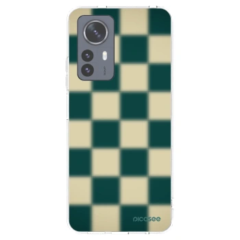 Picasee Xiaomi 12 Pro Hülle - Transparentes Silikon - Shadow Chess