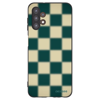 Picasee Samsung Galaxy A13 4G A135 Hülle - Schwarzes Silikon - Shadow Chess