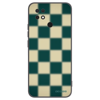 Picasee Xiaomi Redmi 10C Hülle - Schwarzes Silikon - Shadow Chess
