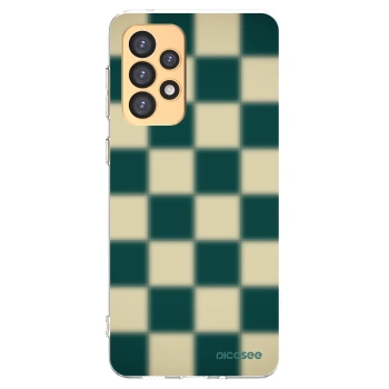 Picasee Samsung Galaxy A33 5G A336 Hülle - Transparentes Silikon - Shadow Chess