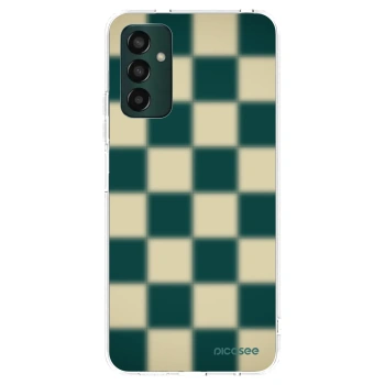 Picasee Samsung Galaxy M13 M135F Hülle - Transparentes Silikon - Shadow Chess