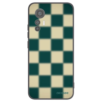 Picasee Xiaomi 12 Lite Hülle - Schwarzes Silikon - Shadow Chess