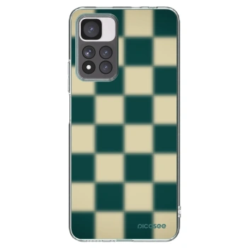 Picasee Xiaomi Redmi Note 11 Pro+ 5G Hülle - Transparentes Silikon - Shadow Chess