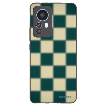Picasee Xiaomi 12T Pro Hülle - Schwarzes Silikon - Shadow Chess