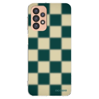 Picasee Samsung Galaxy A23 A236B 5G Hülle - Transparentes Silikon - Shadow Chess