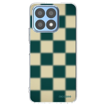 Picasee Honor X8a Hülle - Transparentes Silikon - Shadow Chess