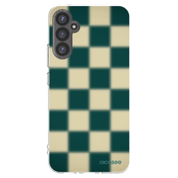 Picasee Samsung Galaxy A34 5G A346B Hülle - Transparentes Silikon - Shadow Chess