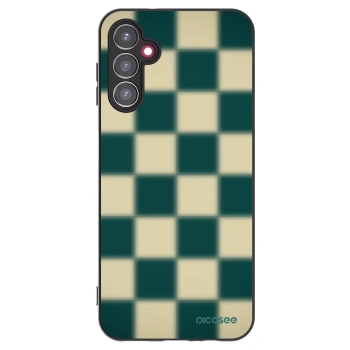 Picasee Samsung Galaxy A14 4G A145R Hülle - Schwarzes Silikon - Shadow Chess