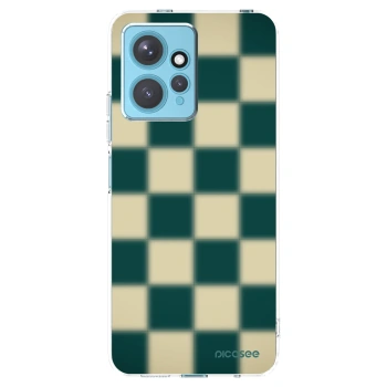 Picasee Xiaomi Redmi Note 12 4G Hülle - Transparentes Silikon - Shadow Chess