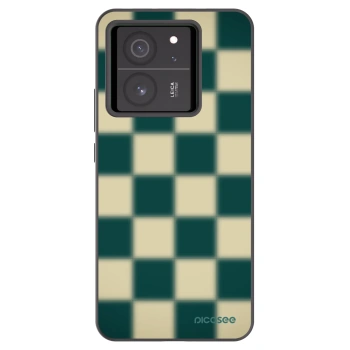 Picasee Xiaomi 13T Pro Hülle - Schwarzes Silikon - Shadow Chess