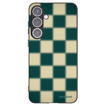 Picasee Samsung Galaxy S24+ S926B 5G Hülle - Schwarzes Silikon - Shadow Chess