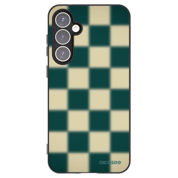 Picasee Samsung Galaxy S23 FE S711B Hülle - Schwarzes Silikon - Shadow Chess