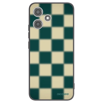 Picasee Xiaomi Redmi 12 5G Hülle - Schwarzes Silikon - Shadow Chess