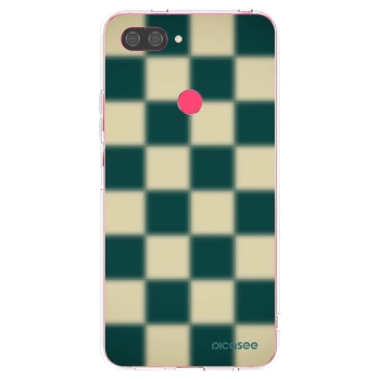 Picasee Xiaomi Mi 8 Lite Hülle - Transparentes Silikon - Shadow Chess