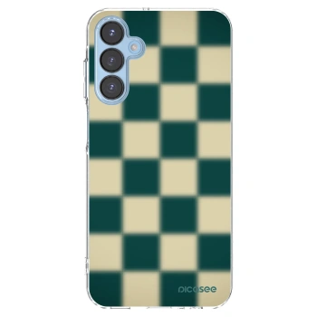 Picasee Samsung Galaxy A15 A156B 5G Hülle - Transparentes Silikon - Shadow Chess