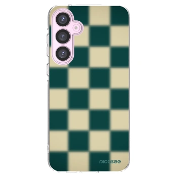 Picasee Samsung Galaxy A55 5G A556B Hülle - Transparentes Silikon - Shadow Chess
