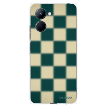 Picasee Realme C33 (2023) Hülle - Transparentes Silikon - Shadow Chess