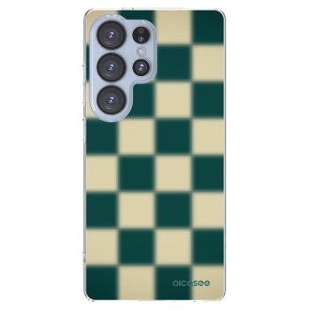 Picasee Samsung Galaxy S25 Ultra 5G Hülle - Transparentes Silikon - Shadow Chess
