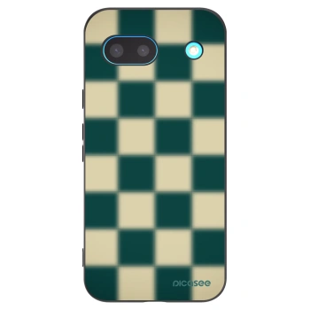 Picasee Google Pixel 8a Hülle - Schwarzes Silikon - Shadow Chess