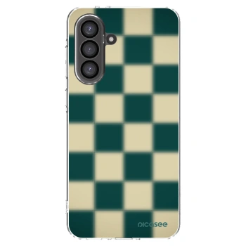Picasee Samsung Galaxy A36 5G Hülle - Transparentes Silikon - Shadow Chess