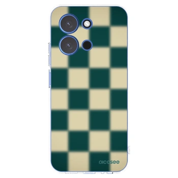 Picasee Xiaomi Redmi 15C 4G Hülle - Transparentes Silikon - Shadow Chess